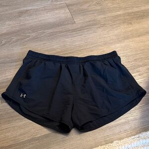 Under Armour Women's Black Athletic Shorts